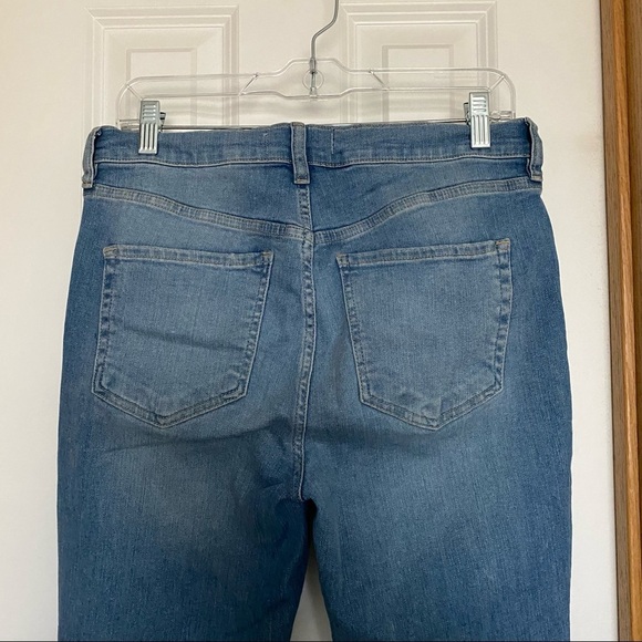 Free People We The Free Great-Heights Frayed Skinny-Jean Size 30 - Picture 7 of 10